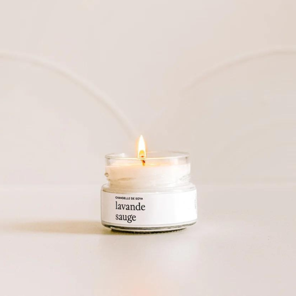 Marée Chandelles Soy Candle Lavender Sage, 106 ml