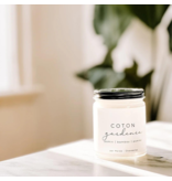Maree Chandelles Chandelle de soja Coton Gardénia, 270ml de Marée Chandelles