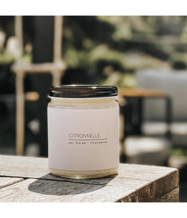 Maree Chandelles Marée Chandelles Outdoor/Indoor Soy Candle Lemongrass, 270ml