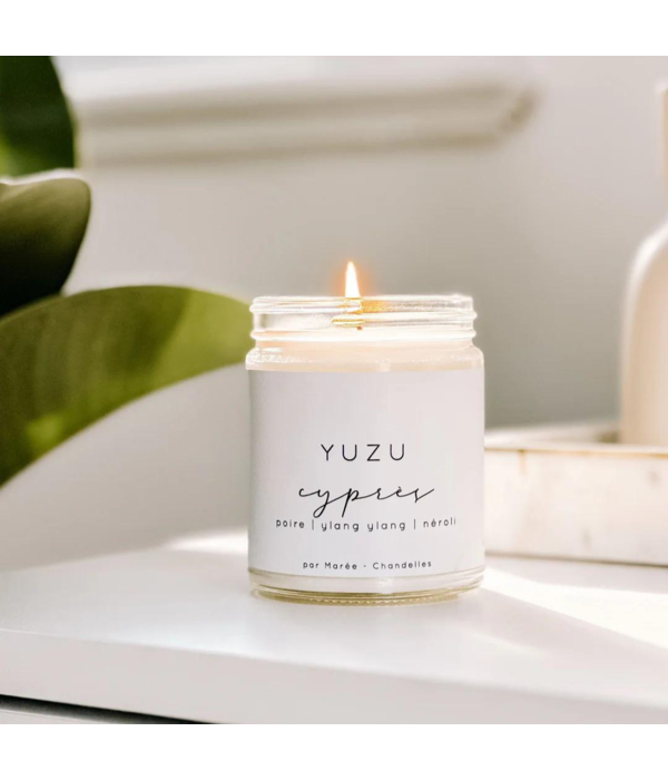 Maree Chandelles Marée Chandelles Soy Candle Yuzu Cypress, 270ml