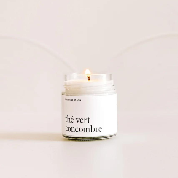 Marée Chandelles Soy Candle Green tea cucumber, 212ml