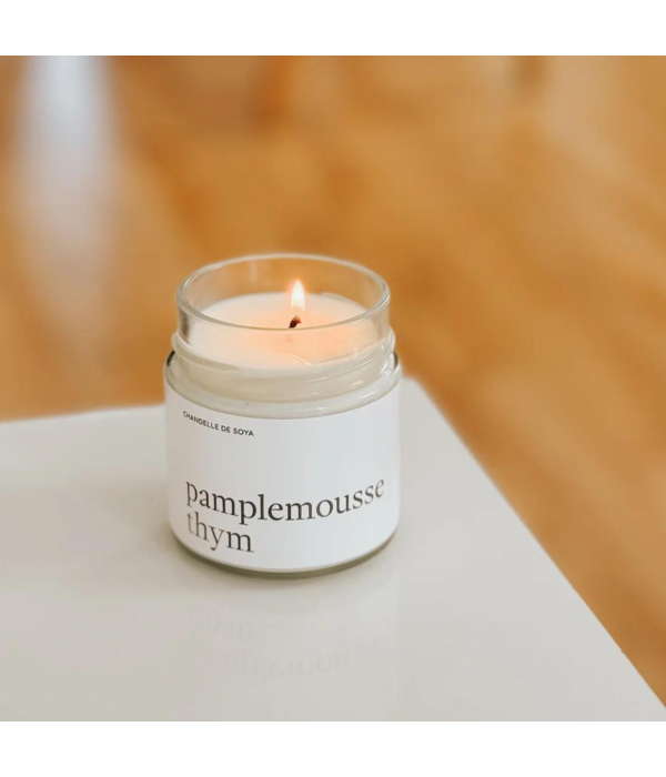Maree Chandelles Marée Chandelles Soy Candle Grapefruit thyme, 212ml