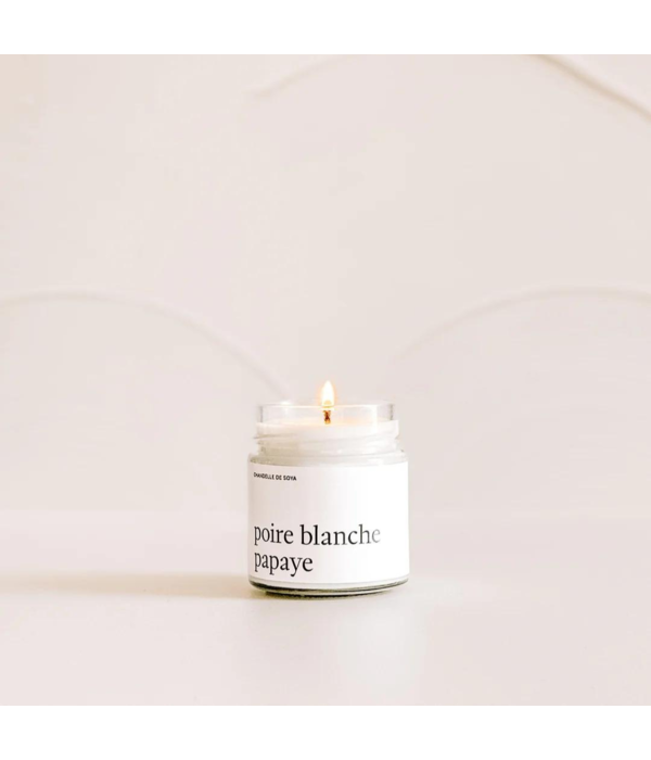 Maree Chandelles Marée Chandelles Soy Candle White Pear Papaya, 212ml