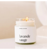 Maree Chandelles Chandelle de soja Lavande Sauge, 212ml de Marée Chandelles