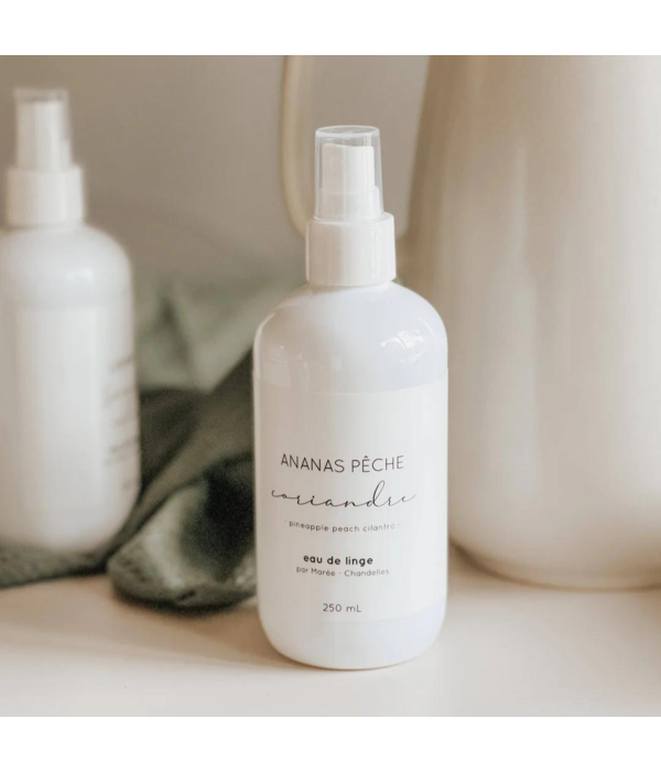 Maree Chandelles Marée Chandelles Linen Water Pineapple, Peach & Cilantro 250ml