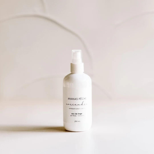 Marée Chandelles Linen Water Pineapple, Peach & Cilantro 250ml