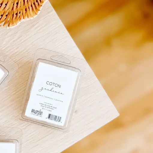 Maree Chandelles Marée Chandelles Cotton Gardenia Soya Wax Tablets