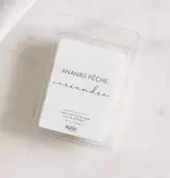 Maree Chandelles Pastilles de cire de soya Ananas pêche et coriandre de Marée Chandelles