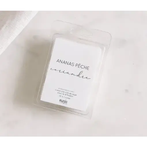 Maree Chandelles Marée Chandelles Pineapple, Peach & Cilantro Soya Wax Tablets