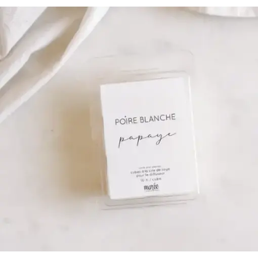 Maree Chandelles Marée Chandelles White Pear and Papaya Soya Wax Tablets
