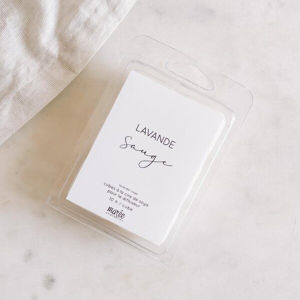 Marée Chandelles Lavender & Sage Soya Wax Tablets