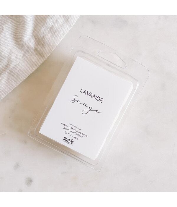 Maree Chandelles Marée Chandelles Lavender & Sage Soya Wax Tablets