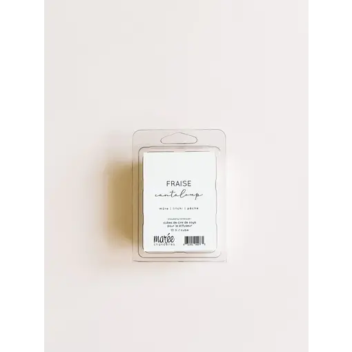 Maree Chandelles Marée Chandelles Strawberry Cantaloupe Soya Wax Tablets