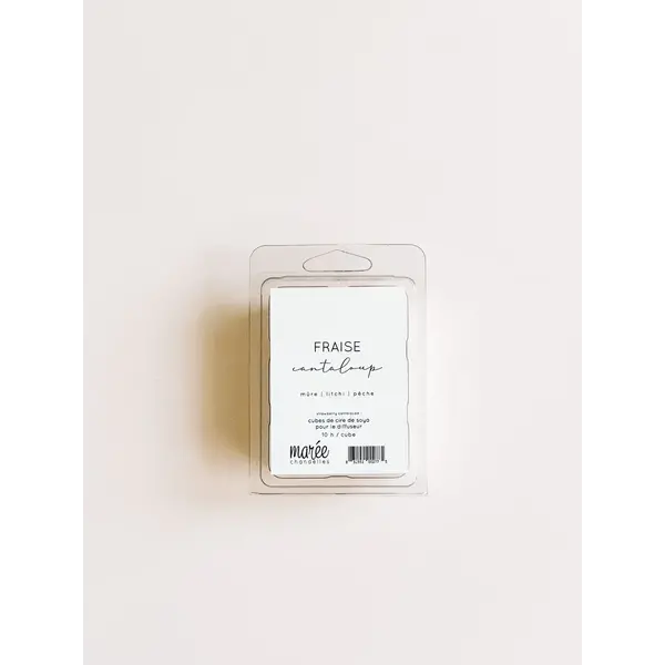 Marée Chandelles Strawberry Cantaloupe Soya Wax Tablets