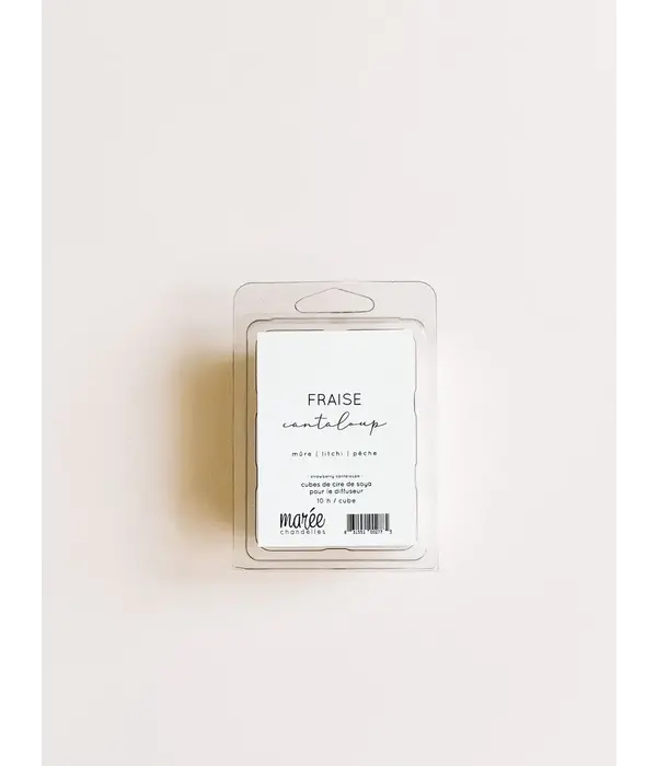 Maree Chandelles Marée Chandelles Strawberry Cantaloupe Soya Wax Tablets