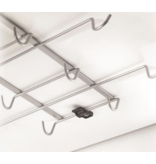 Metaltex Spidermug Undershelf Mug Holder, Metal