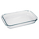 Plat de cuisson en verre rectangulaire 2.2 L de Marinex