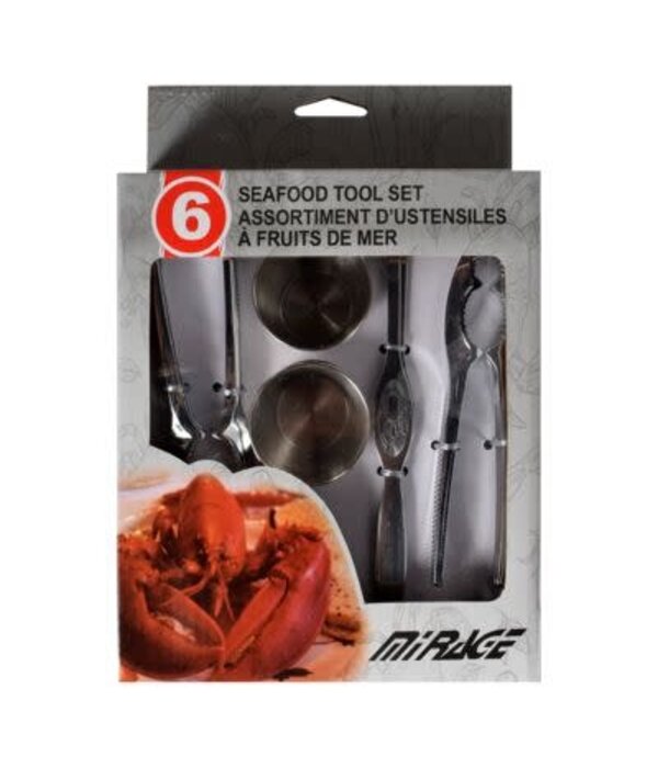 Mirage Seafood Utensils, Set of 6