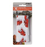 Mirage Seafood Bibs, Set of 6