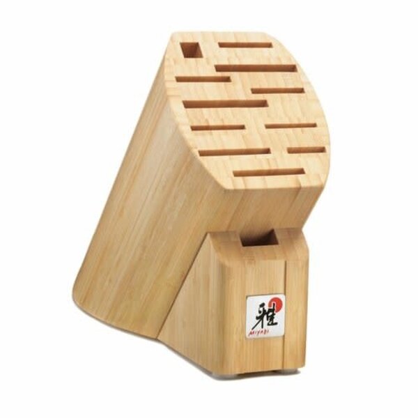 Miyabi 12 Slot Bamboo Knife Block