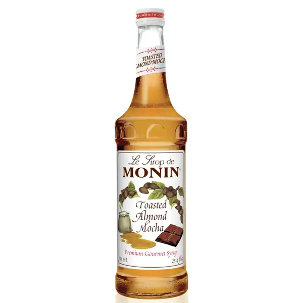 Monin Toasted Almond Mocha Syrup 750ml