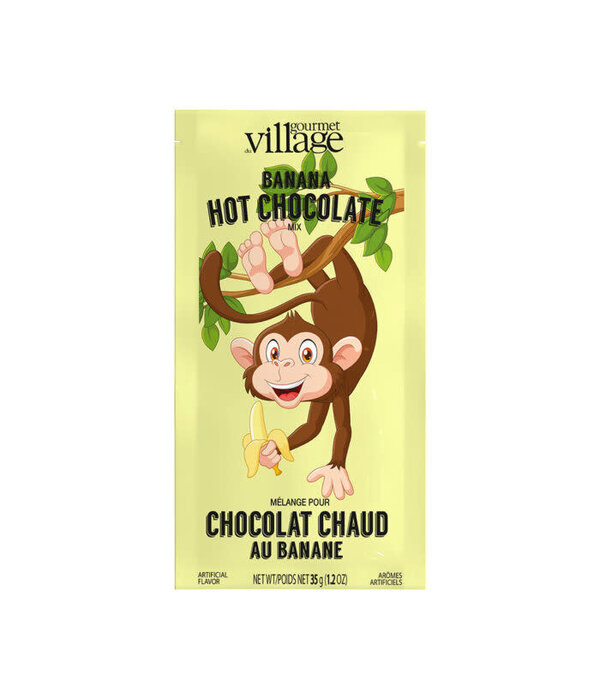 Monkey Banana Flavored Hot Chocolate Monkey Banana Flavored Hot Chocolate