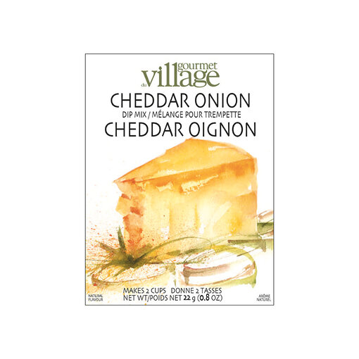Gourmet du Village Gourmet du Village Cheddar Onion Dip 22g