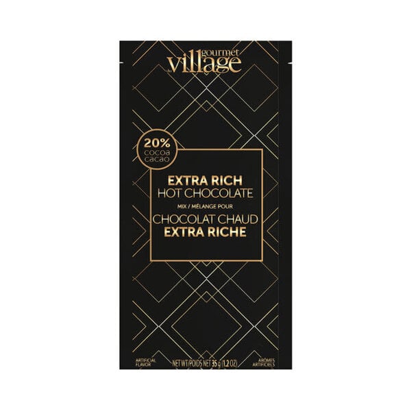Mélange de Chocolat Chaud Extra Riche 35g de Gourmet du Village