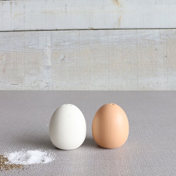 Ensemble de salière & poivrière Oeufs