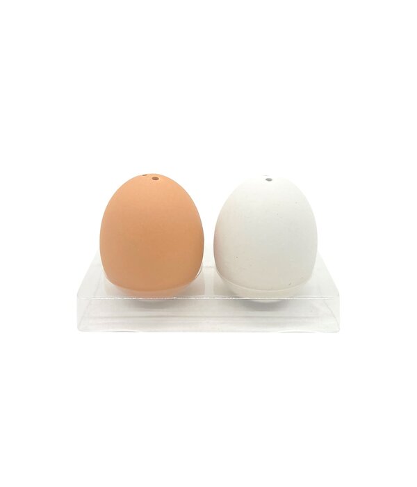 Egg Salt and Pepper Shaker Set