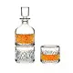 Whisky Glasses and Carafe "Ashford", Set of 2