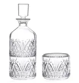 Brilliant Whisky Glasses and Carafe "Ashford", Set of 2