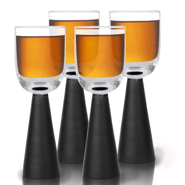 Verres à Shot Pyramid Noir 40 ml, Ens/4 de Brilliant