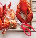 Ricardo Ciseaux à fruits de mer rouge de RICARDO