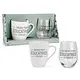 Wine Glass and Mug Set for Educator