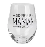 Ensemble de tasse et verre à vin pour maman