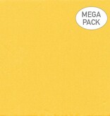 Serviettes de table en papier Jaune, ens/40