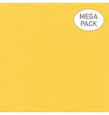 Serviettes de table en papier Jaune, ens/40