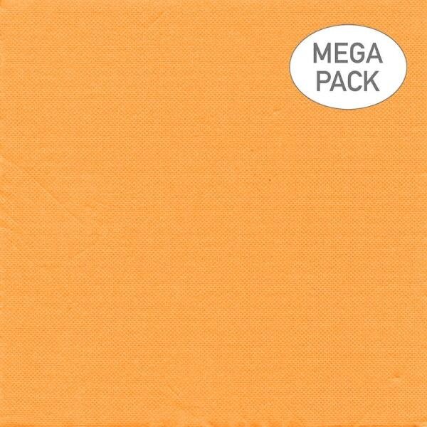 Serviettes de table en papier Orange, ens/40
