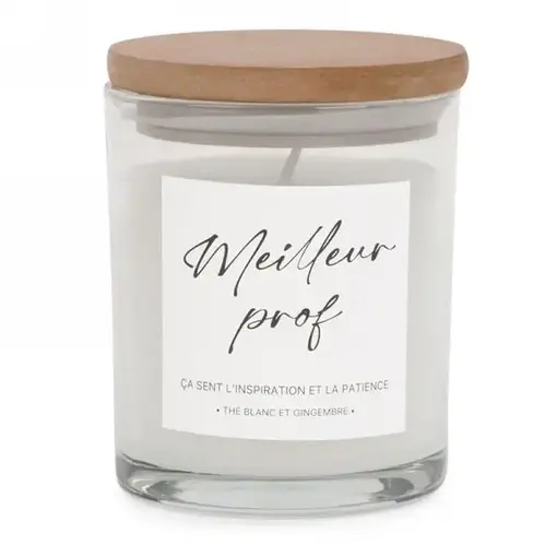 "Best Teacher" Candle - White Tea and Ginger