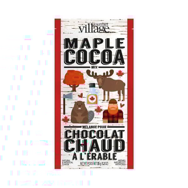 Chocolat chaud à l'érable 35g de Gourmet du Village