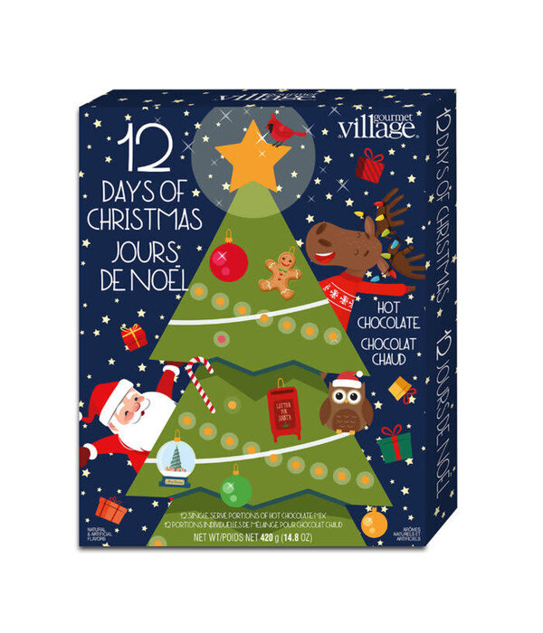 Gourmet du Village Calendrier de l’Avent : 12 Jours de Chocolat Chaud de Gourmet du Village