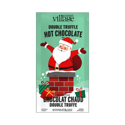 Gourmet du Village Chocolat Chaud Double Truffle Père Noël 35g de Gourmet du Village
