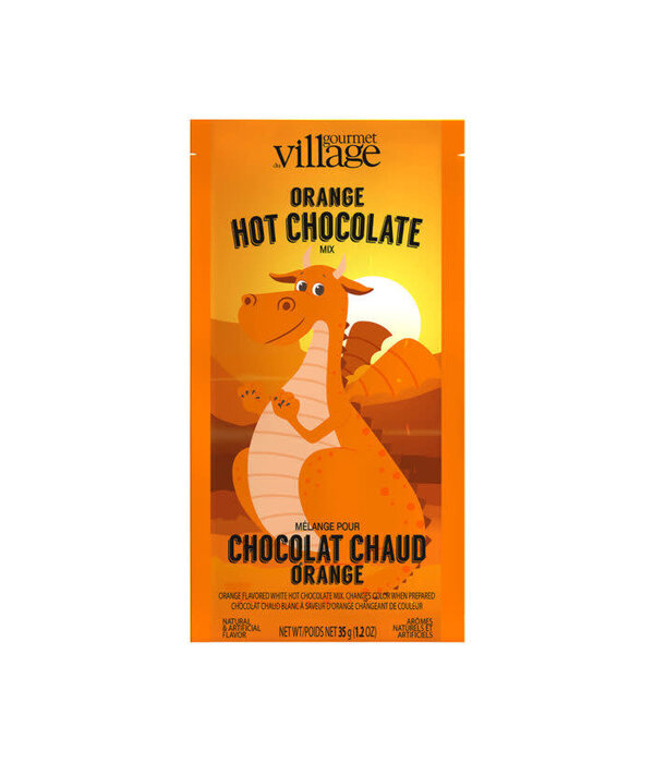 Gourmet du Village Chocolat chaud dragon orange 35g de Gourmet du Village