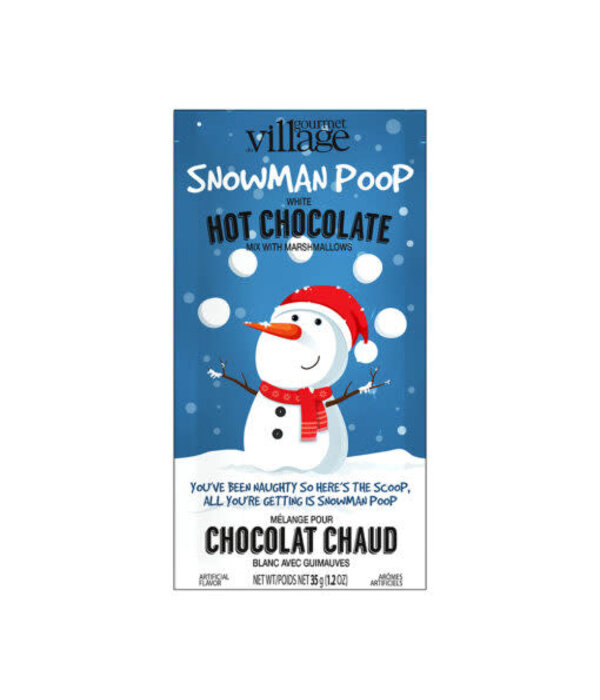 Gourmet du Village Chocolat chaud Snowman Poop 35g de Gourmet du Village