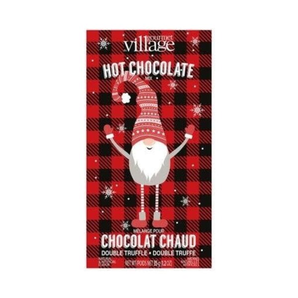 Gourmet du Village Plaid Gnome Hot Chocolate 35g