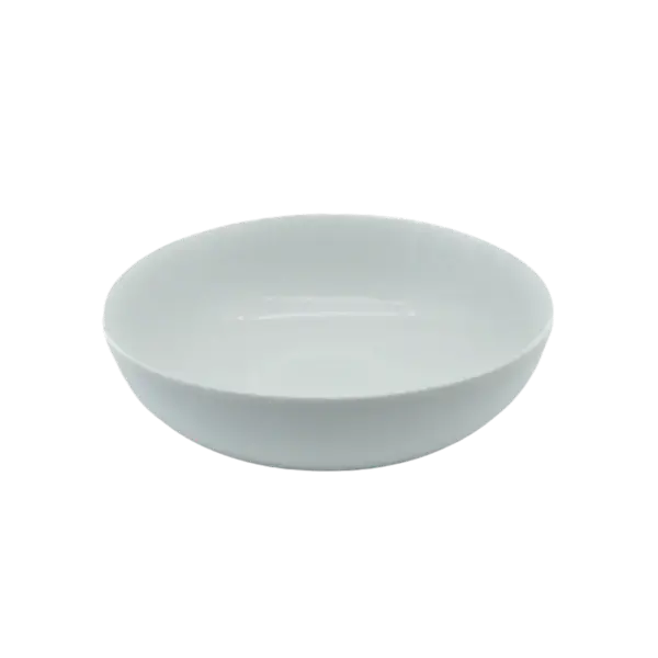 Bol en porcelaine blanche 7"