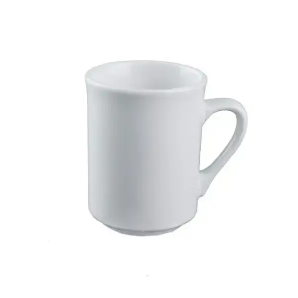 Porcelain Mugs 236ml, Set of 6