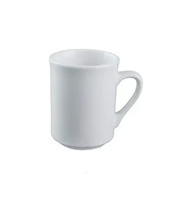 Porcelain Mugs 236ml, Set of 6