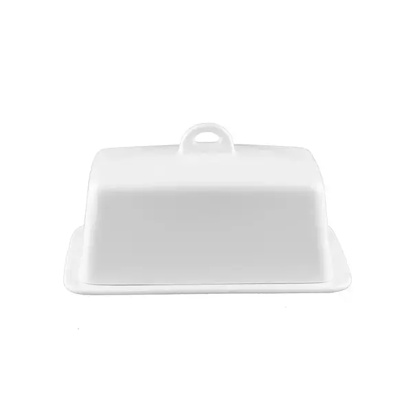 White Butter Dish